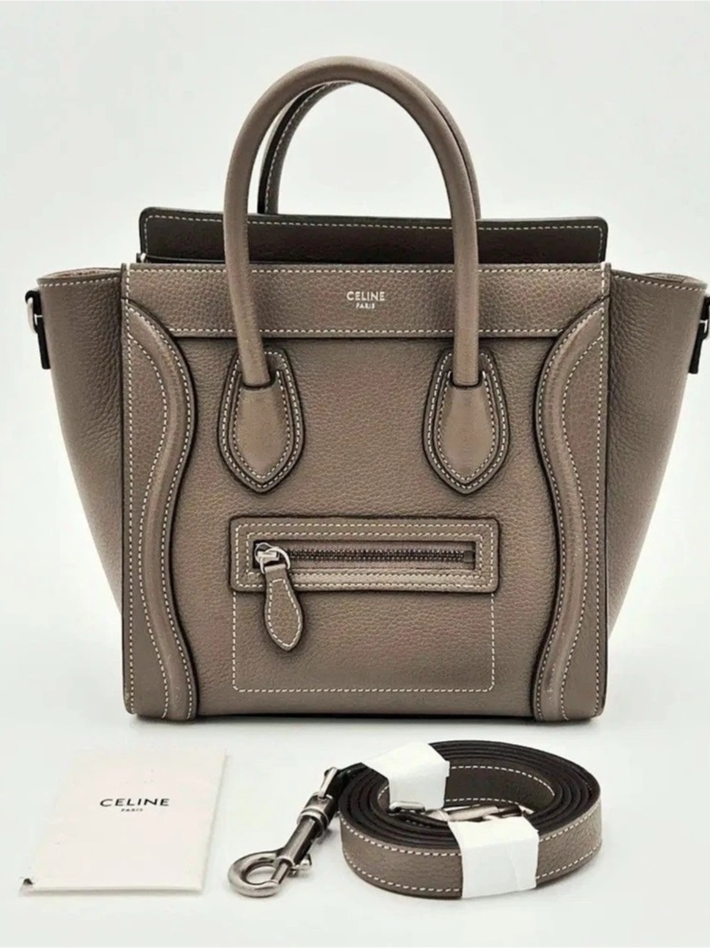 Celine Luggage Nano Tote